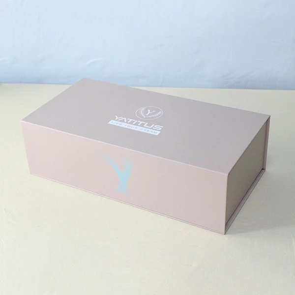 Pink Hard Magnetic Storage Box For Packaging