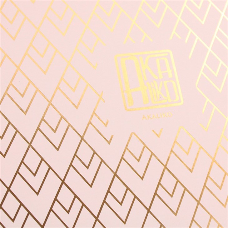 Pink Magnetic Box With Papercard Insert